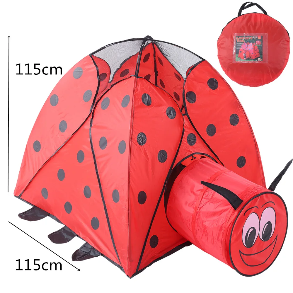 

YARD Kids Play House Animal Shape Baby House Kids Tent Foldable Children Tunnel Pool Tube Teepees for Children