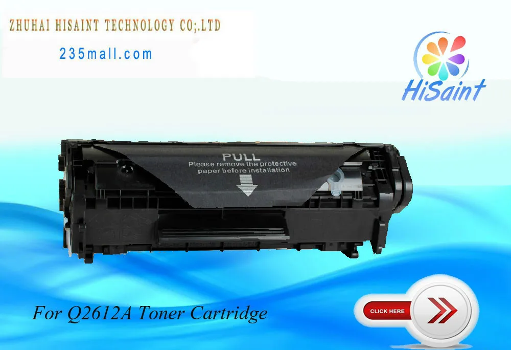 Hisaint 2 шт. тонер картридж для hp Q2612A HP Laser Jet 1010 /1012/1015/1018/1020/1022/1022n/1022nw лазерный