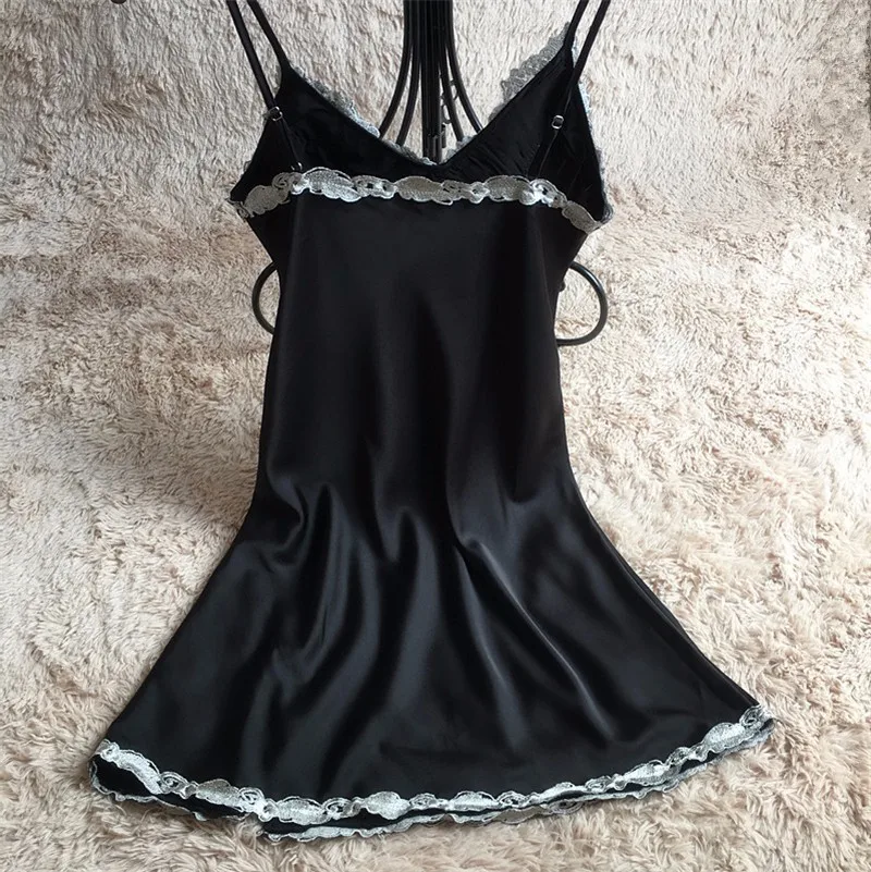 Женское ночное белье летнее женское платье прозрачное кружевное ночная рубашка