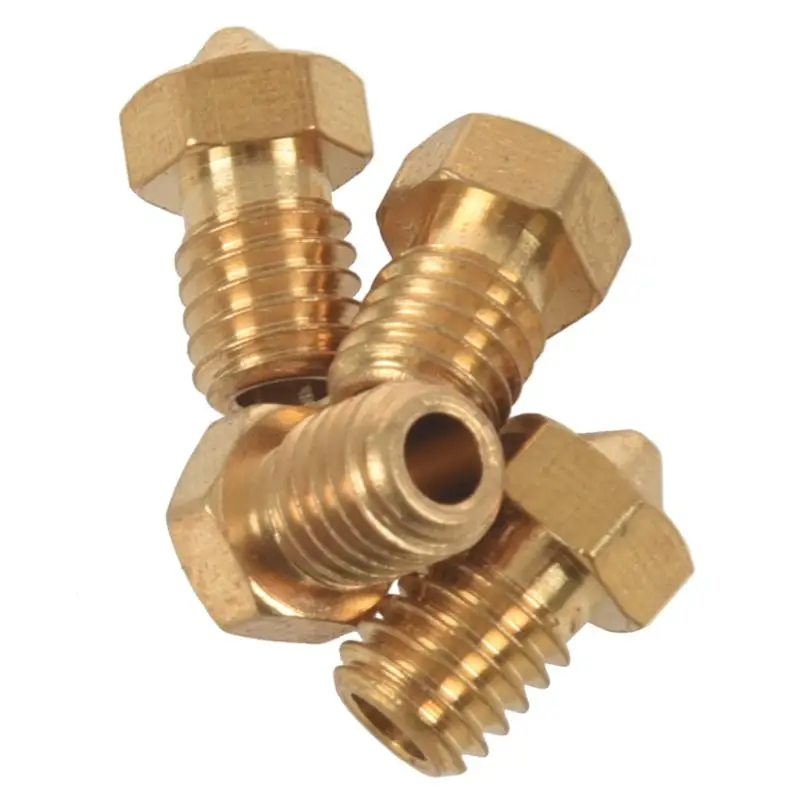 5 шт. латунная насадка для 3d принтера V5 и V6 J-Head части 3d принтера 3d Датчик Hotend Trianglelab Bltouch Titan экструдер