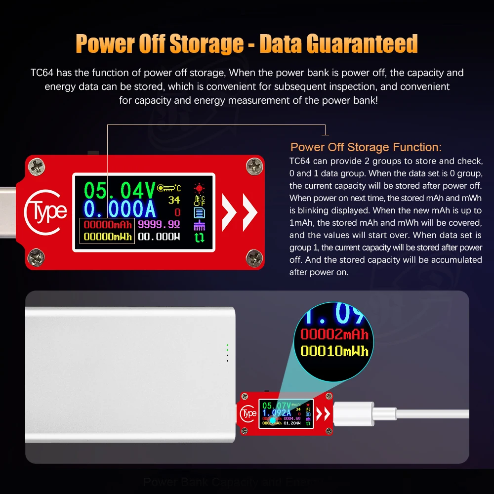 RD USB цветной ЖК-дисплей Напряжение измеритель тока USB Тестер Вольтметр Амперметр батарея зарядный кабель тестер сопротивления