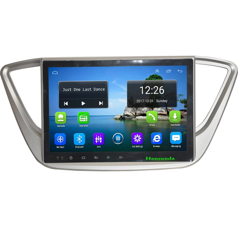 Автомобильный dvd плеер HD 1024*600 для нового Hyundai Verna/Solaris/Accent 2016 2017 с 3G 4G WIFI BT SWC GPS