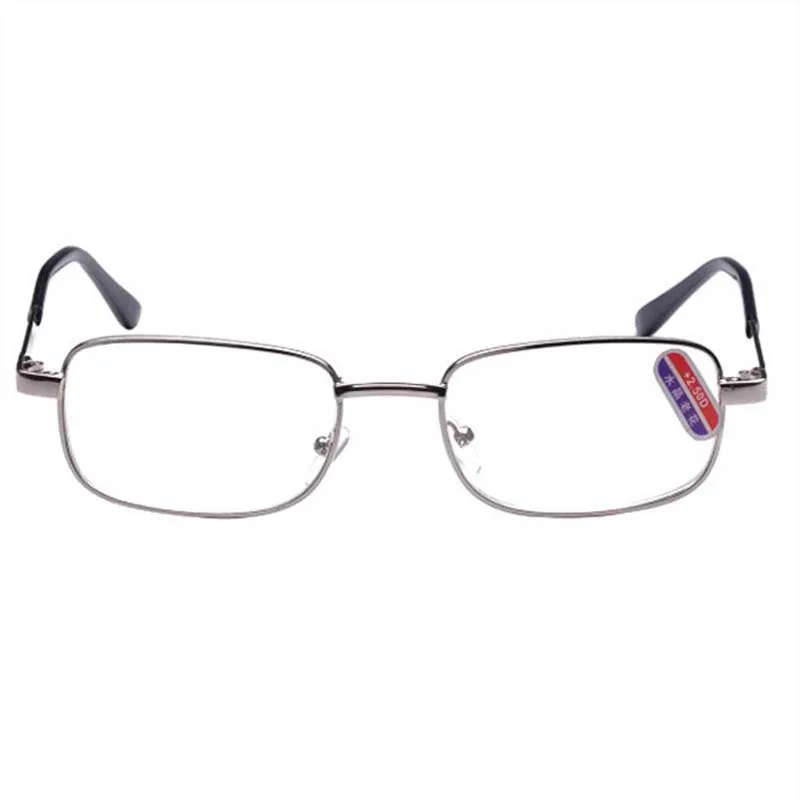 Удобные мужские и женские металлические очки для чтения простые Бесплатная
