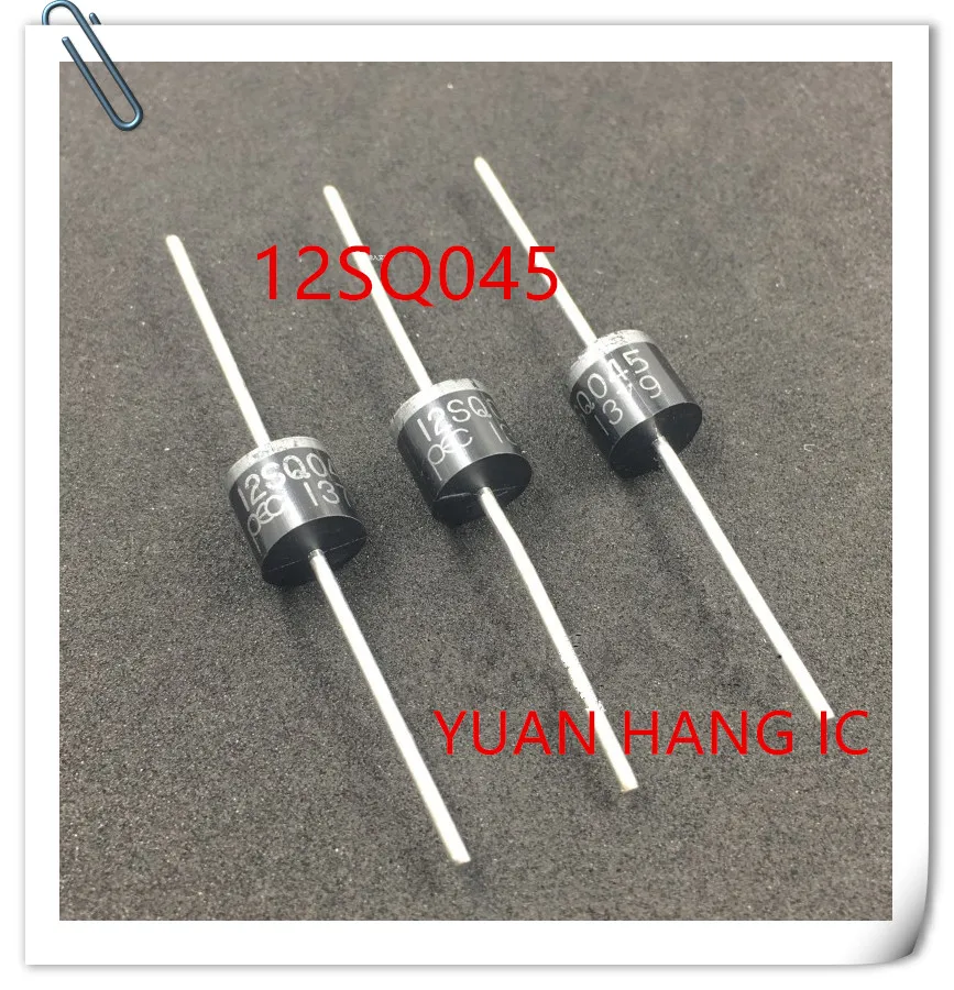 

Free Shipping 50PCS/lot 12SQ045 12A 45V R-6 PEC New Original High quality Schottky Diode