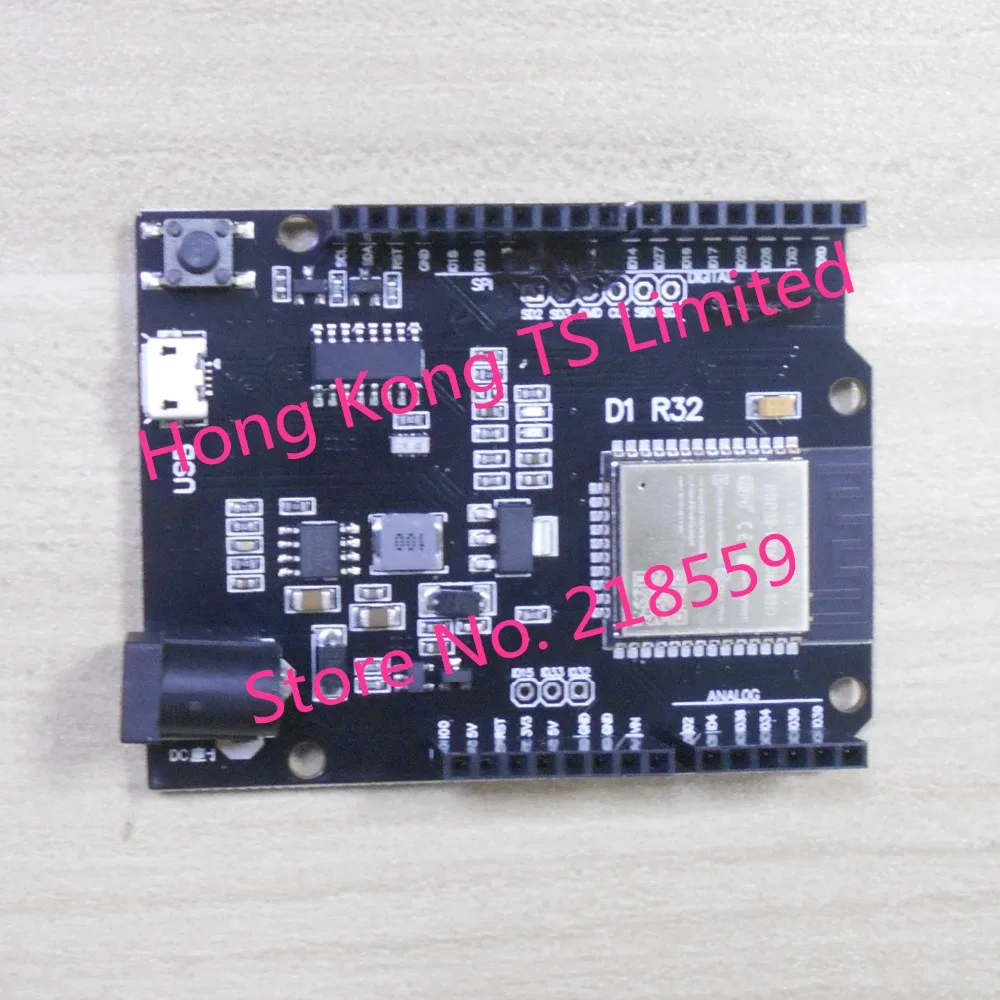 Wi-Fi и Bluetooth esp32 4MB flash для UNO D1 R32 с ESP-WROOM-32D CH340G макетная плата ESP32-WROOM-32D