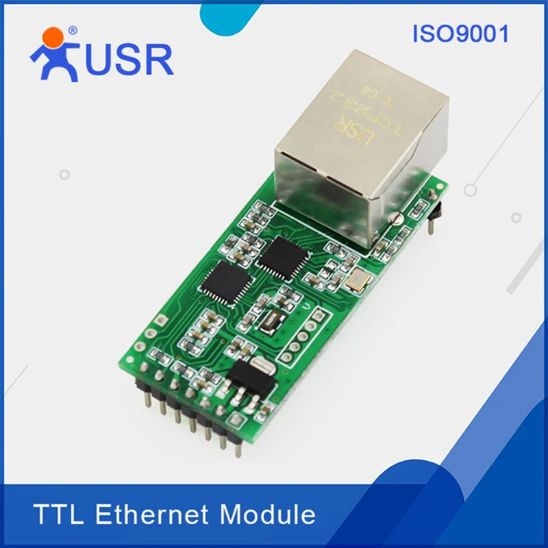 USR TCP232 T2 встроенный Ethernet модуль RS232 последовательный UART TTL в сетевой конвертер с Tcp