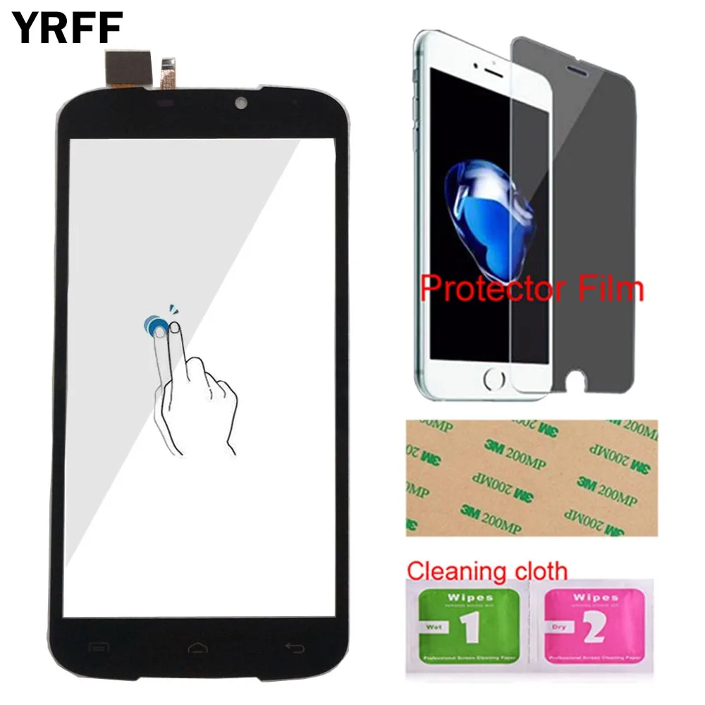 YRFF 5 &quotсенсорный экран панель для Doogee X6 сенсорный Переднее стекло дигитайзер