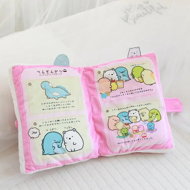 Милые плюшевые игрушки Sumikko Gurashi ЦУМ Книга дизайн 32 см мягкие игрушки Подушка День рождения Рождественский подарок#1529