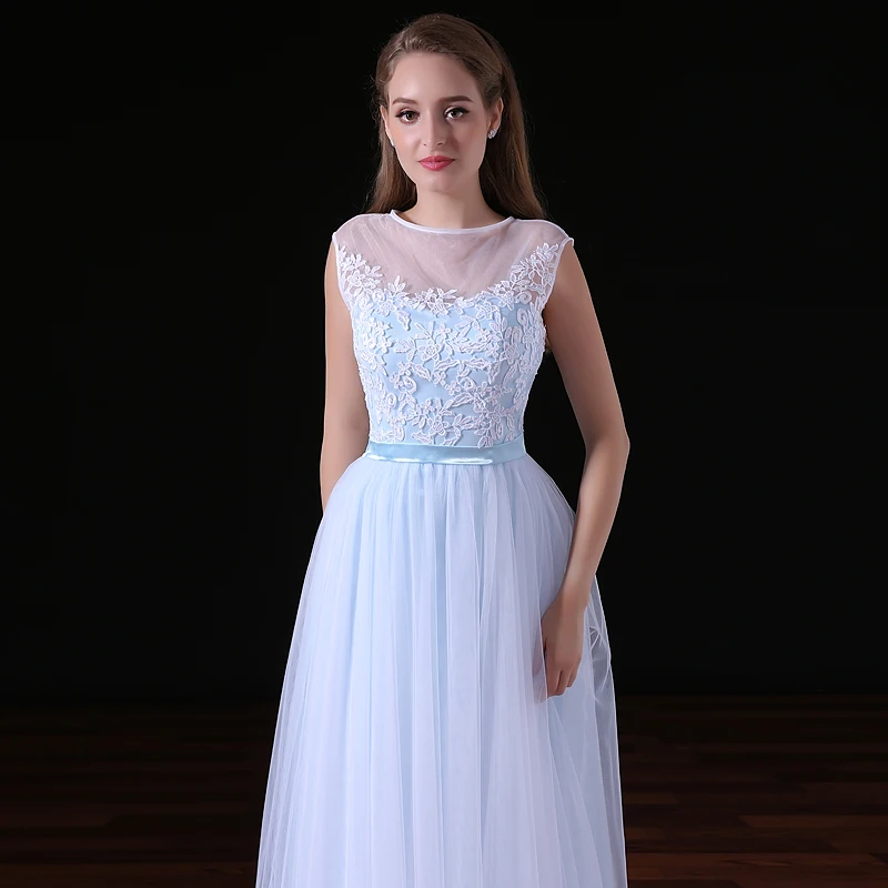 Forevergracedress дешевые Иллюзия шеи платье подружки невесты Новое поступление Кружева