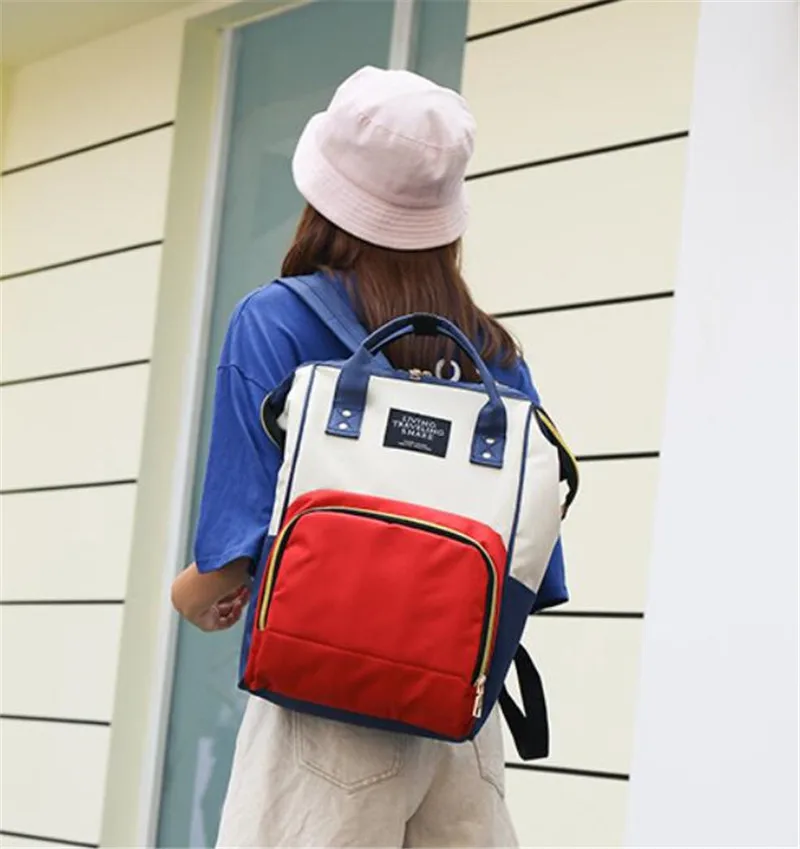 Fashion Mummy Maternity Nappy Bag Brand Large Capacity Baby Travel Backpack Designer Nursing Bag For Baby Care Diaper Bag