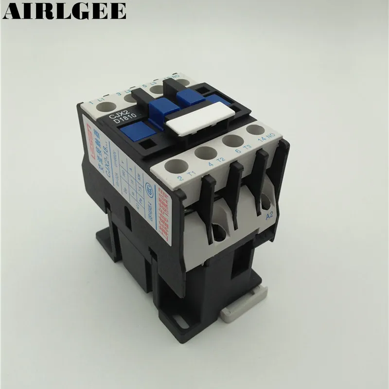 

220V Coil Motor Controler AC Contactor 3P 3 Pole NO 660V 9KW CJX2-1810