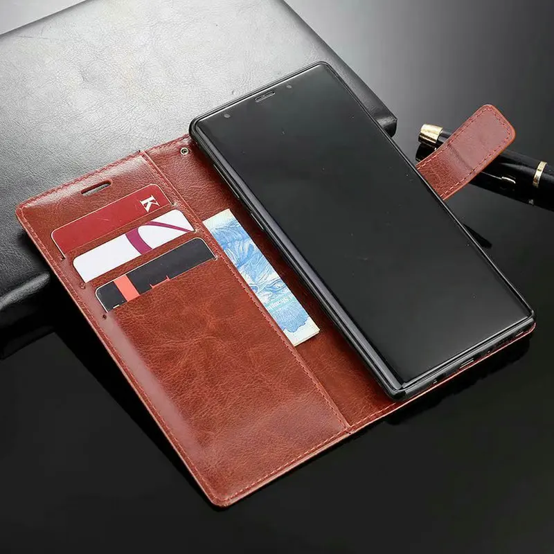 Кожаный чехол для samsung Galaxy A50 A70 A40 A30 A20 A10 M10 M20 M30 откидная крышка S10 Lite S9 S8 Plus Note 9 8 A7 A9