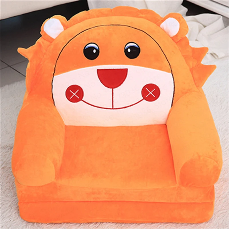 Детский складной маленький диван с героями мультфильмов милое детское кресло