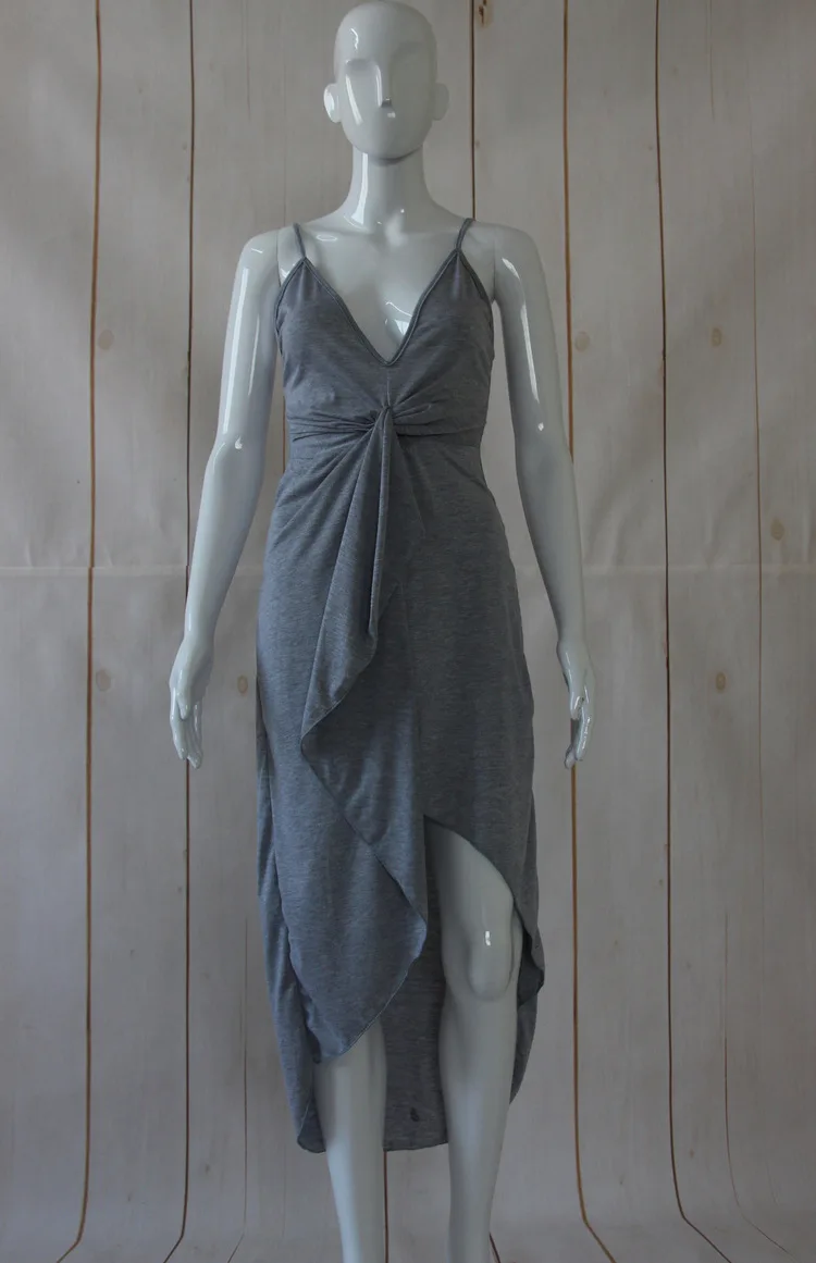 Новое поступление сексуальное пляжное платье красного и серого цвета купальный