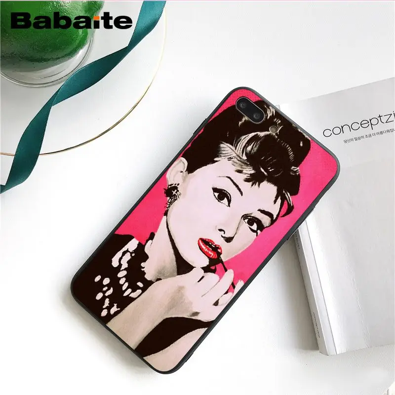 A11 Babaite Известный Элегантный чехол для телефона Одри Хепберн для iphone 11 Pro 11Pro Max 8 7 6 6S Plus X XS MAX 5 5S SE XR - Цвет: A11