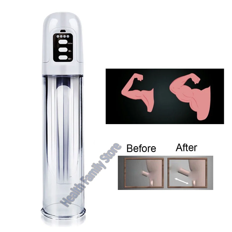 Электрический пенис-насос с usb зарядкой для увеличения мужчин t вибратор вакуумный насос Мужской пенис увеличитель мастурбатор сексуальная игрушка для мужчин