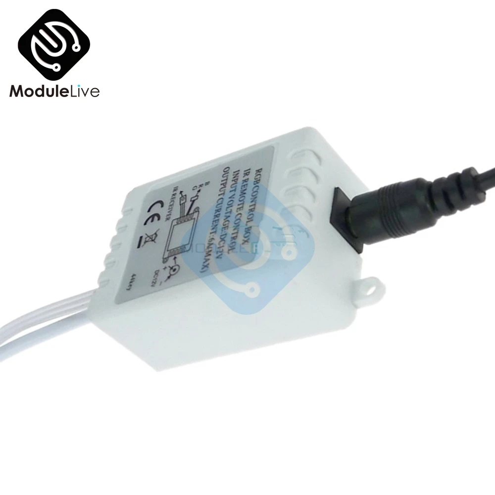 Светодиодный ИК контроллер RGB с 44 клавишами для SMD 3528 5050 светодиодный света пульт