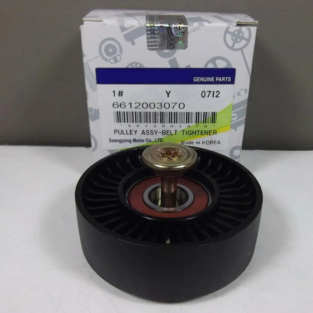 OEM 6612003070 пояс затягиватель шкив в сборе для Ssangyong Musso Sports Korando Mercedes Benz MB VAN MB100 &amp MB140 |