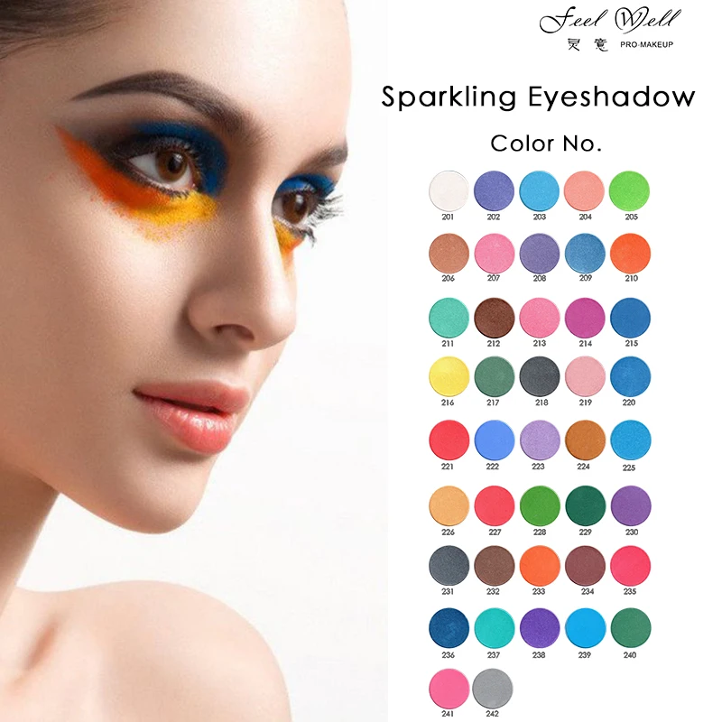 Перламутровые тени для век яркие блестящие 2 7 г| |