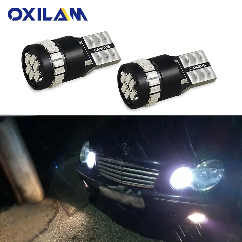 Светодиодный стояночный светильник 2x W5W T10 для Mercedes Benz W204 W203 W205 W211 W212 W210 W124 194 168
