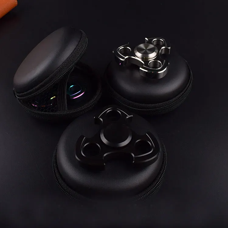 Pure Steel Three-leaf Shield Fidget Spinner Long Time Rotation Hand Spinner Adult Anti Stress ADHD Boring Toys Creative Leisure