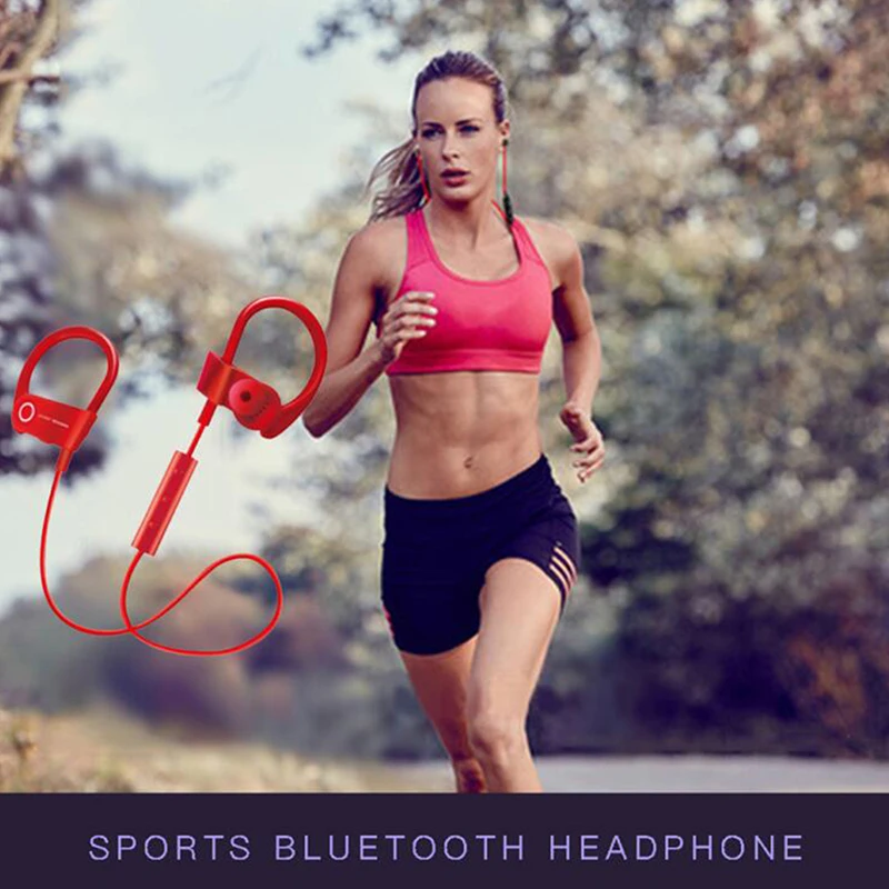 Bluetooth наушники гарнитура стерео бас Беспроводной спортивная Гарнитура 5 0 с