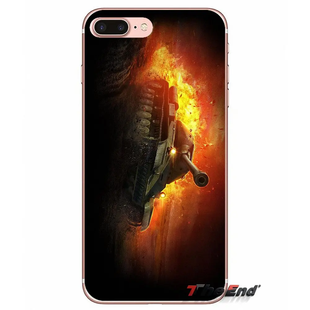 Для Samsung Galaxy J1 J2 J3 J5 J7 A3 A5 A7 2015 2016 2017 J530 J730 Fundas Coque world of tanks game WOT art Logo мягкий