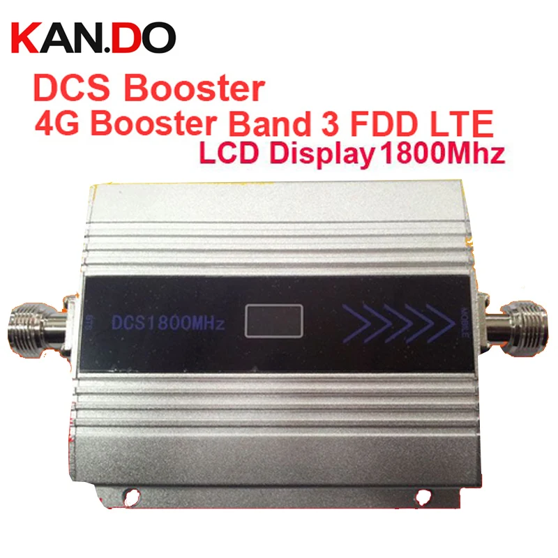4G антенна бустер FDD LTE диапазон 3 + DCS gsm повторитель усиления 55dbi ЖК дисплей функция