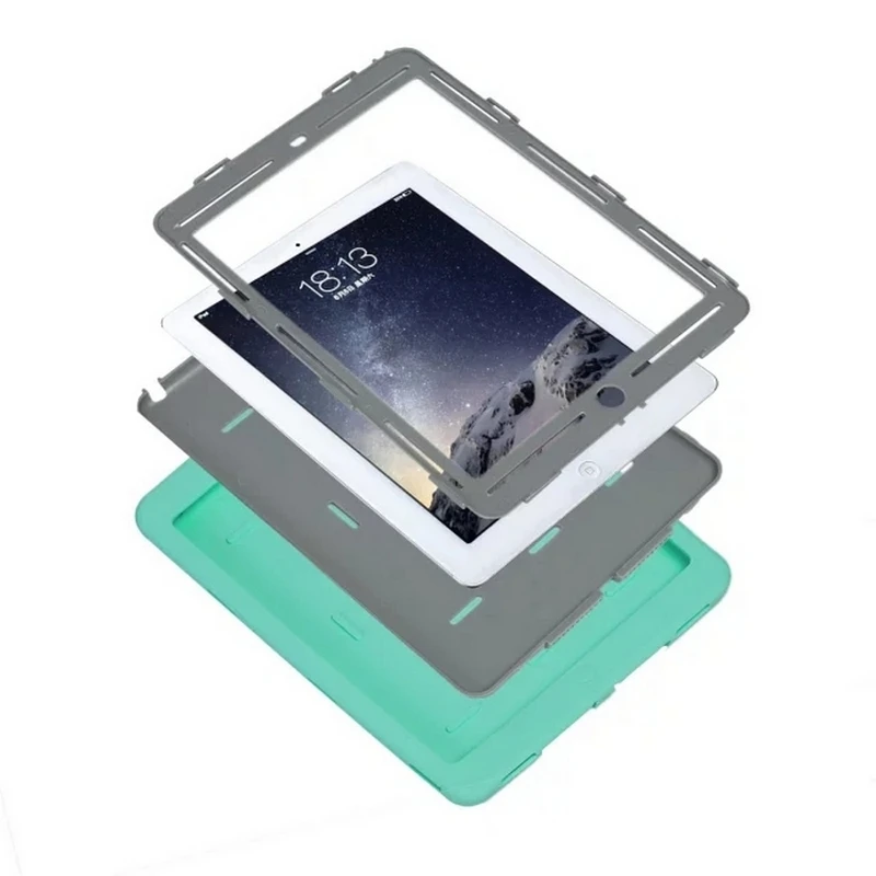 Extreme силиконовый чехол для Apple iPad air2 ipad 6 9 7 дюймов Броня ударопрочная Защитная
