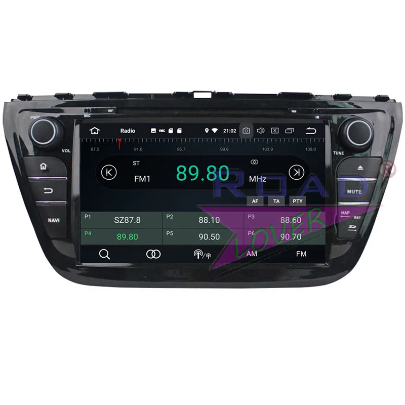 Roadlover Android 9 0 автомобильный ПК Мультимедийный DVD-плеер авторадио для Suzuki SX4 S Cross 2014
