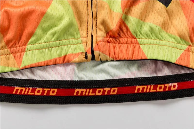 Miloto 2018 Джерси MTB комплекты Для мужчин Велоспорт одежда Pro Team велосипедов короткий