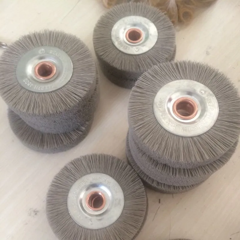 

2 pieces Polishing Brush Abrasive Wire Grinding Flower Head Grinding Tool Accessories Paste For Polishing Cepillo De Pulido