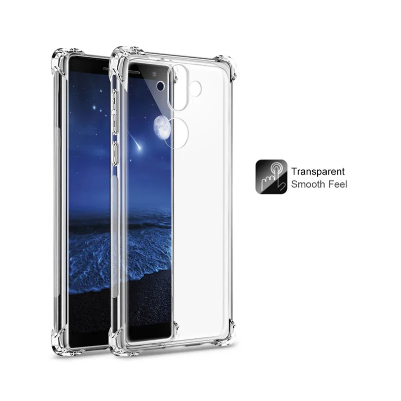 Full Cover Soft Silicon TPU Airbag Case For Nokia 3 5.1 5 for nokia6 2018 6.1 9 X6 8 7 Plus 3.1 Ultra Slim Anti-Knock Phone |