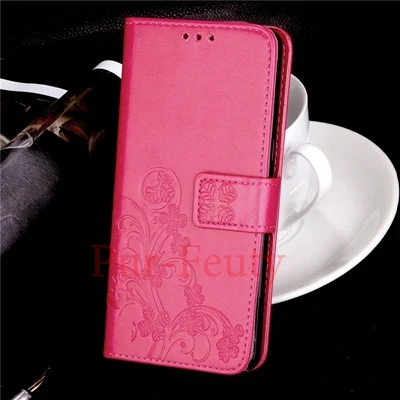 Rose Чехол для Xiao mi Red mi 4A 4 A Red mi 4A Etui, Роскошный кожаный бумажник, высокое качество, флип-Чехлы для Xiao mi Red mi A4 Red mi 4A Red mi 4 A - Цвет: Rose