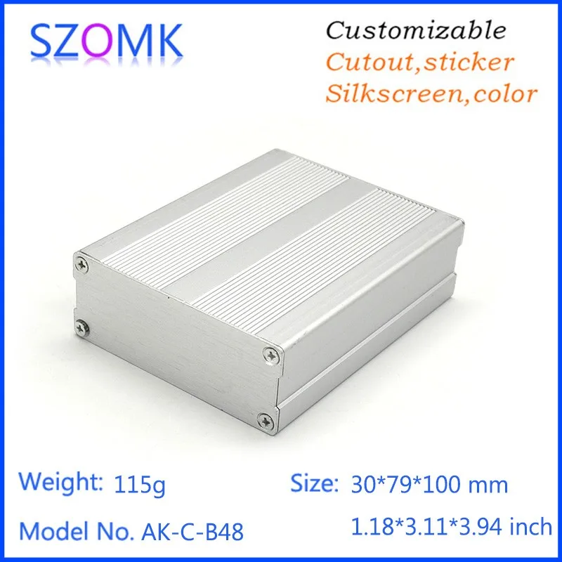 1 шт. 30*79*100 мм анодированная алюминиевая электрическая металлическая