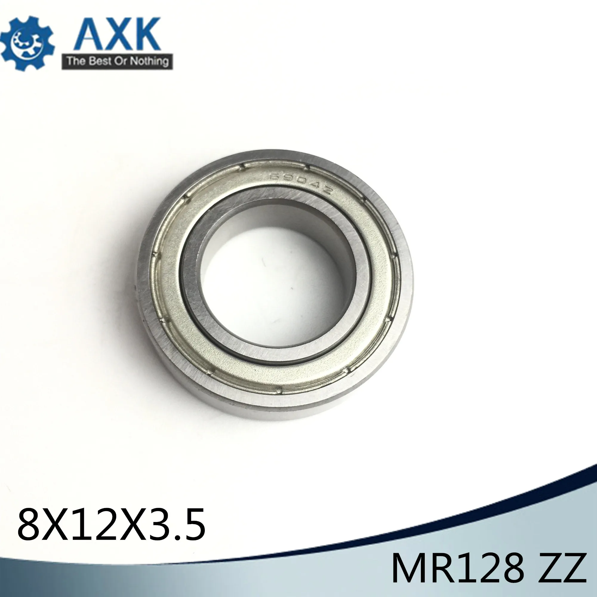 MR128ZZ шариковый подшипник 8x12x3 5 мм 10 шт. ABEC миниатюрные метрические хром Сталь L 1280ZZ