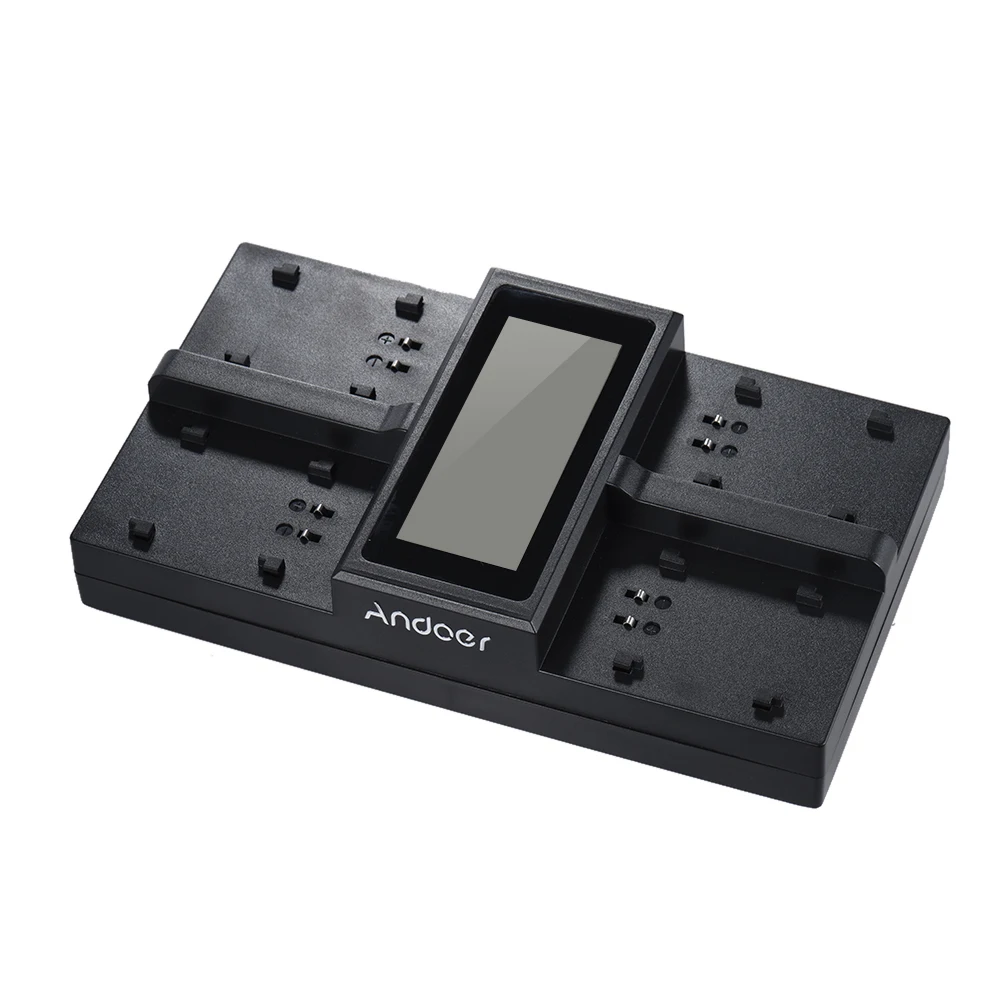 Andoer NP-FW50 npfw50 NP-F970 4-канальный цифровой Батареи для камеры Зарядное устройство для Sony A7 A7R a7sii a7ii A6500 a6300 NP-F550 F750 и т. д