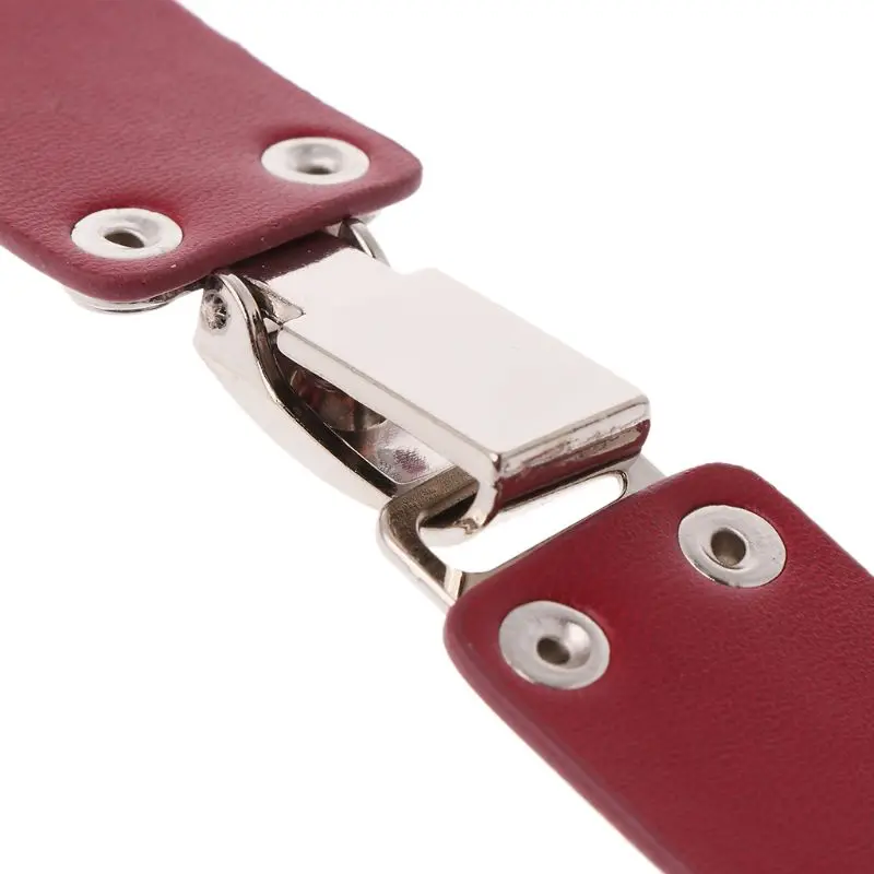 1 Набор кожаных кнопочных переключателей с металлической пряжкой для сумки