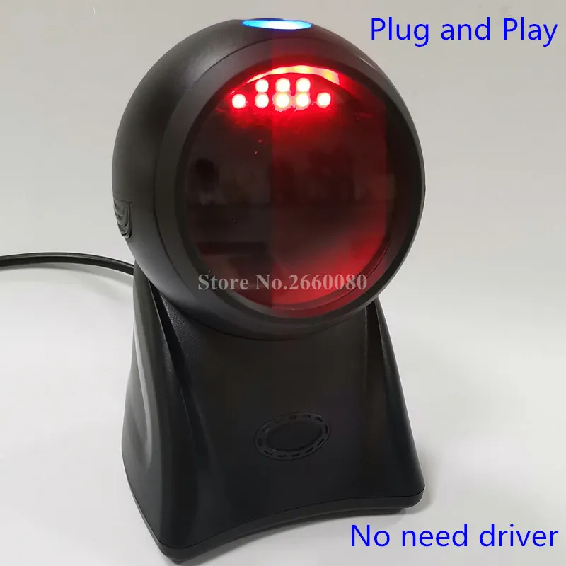 1D и 2D платформа для сканера штрих-кодов USB Hands Free сканирующая платформа считыватель штрих-кодов для компьютерная кассовая система супермаркета