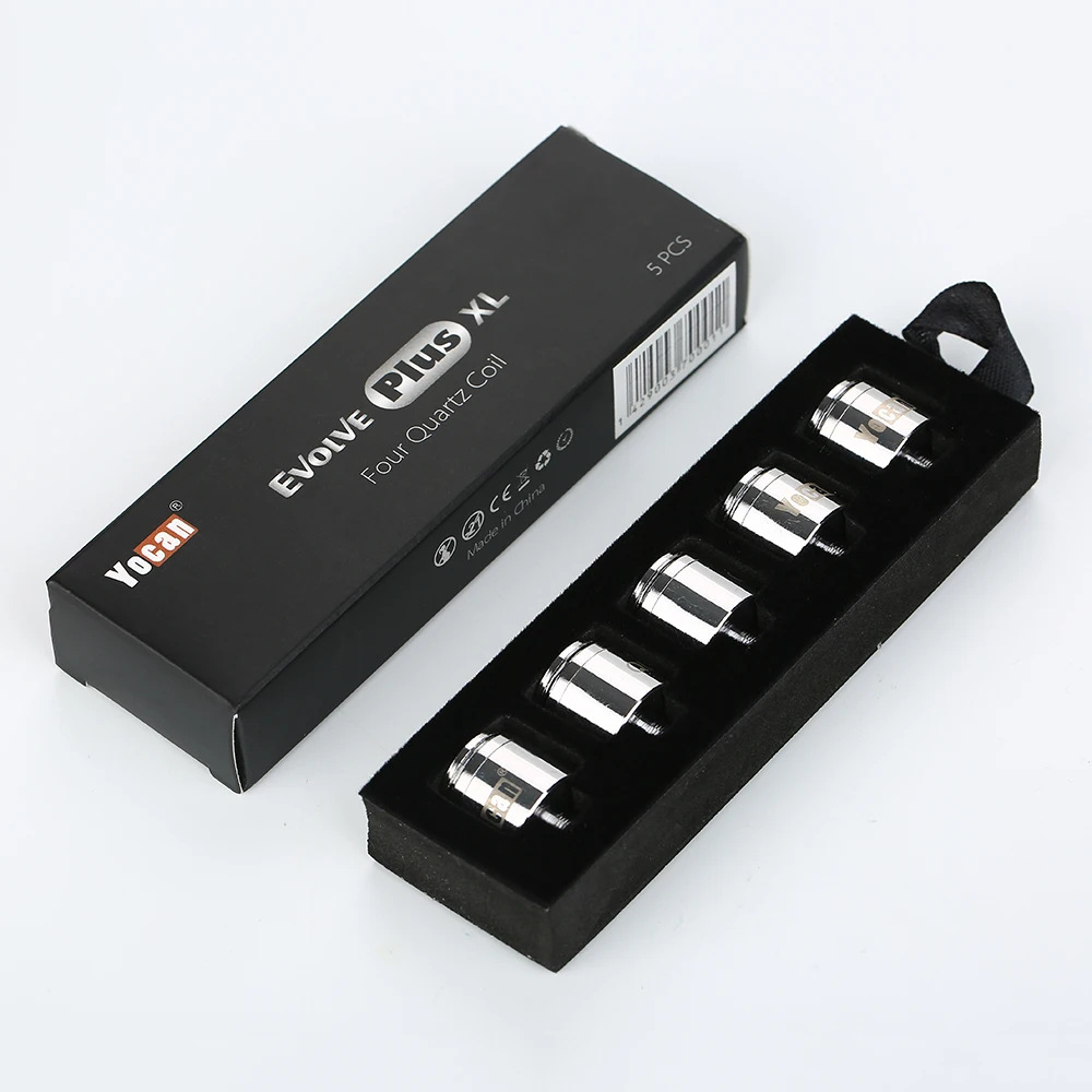 5pcs Original Yocan Evolve Plus XL Coil Aadopts Innovative QUAD Technology for Kit E-cig Core | Электроника