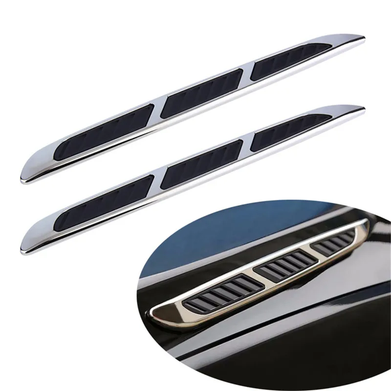 Универсальный автомобильный АБС хромовый стикер для стайлинга автомобиля