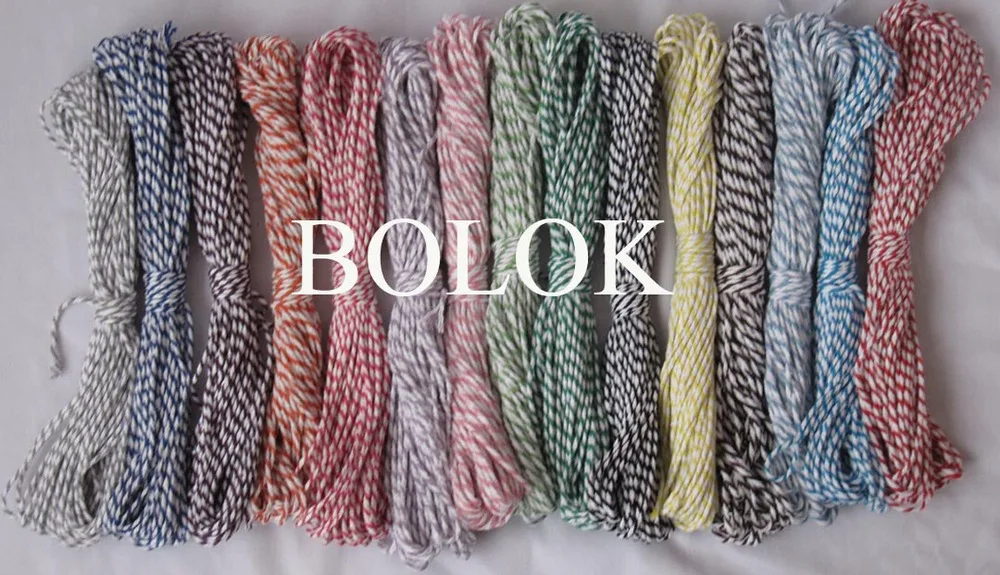 Бесплатная доставка хлопковая веревка для выпечки 15 ярдов/комплект (30 шт./партия)