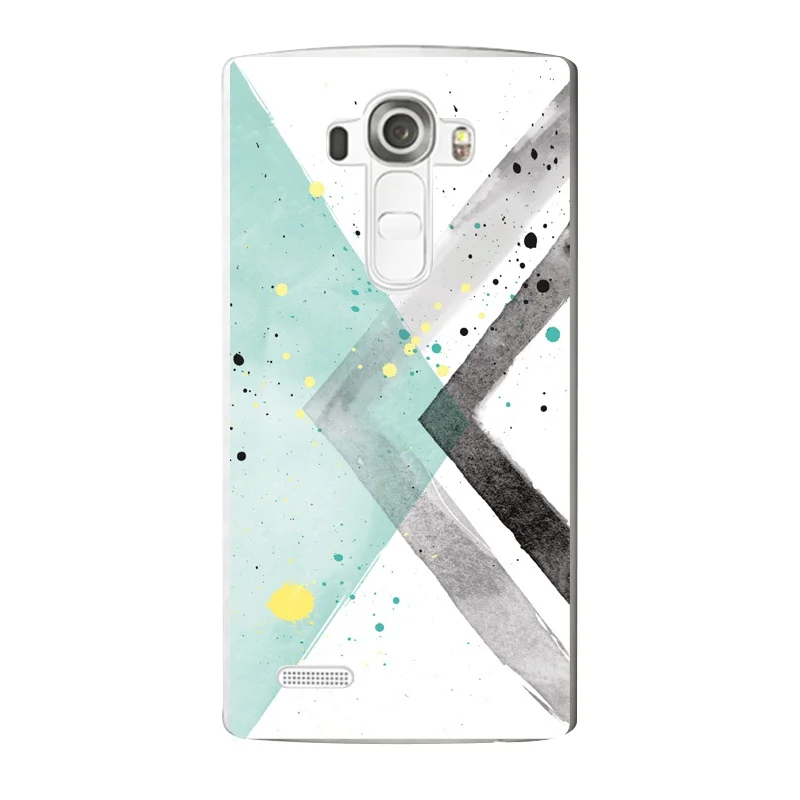 Мраморный мягкий прозрачный чехол для телефона из ТПУ LG G3 G4 G5 V10 K3 K4 K5 K8 K10 2017