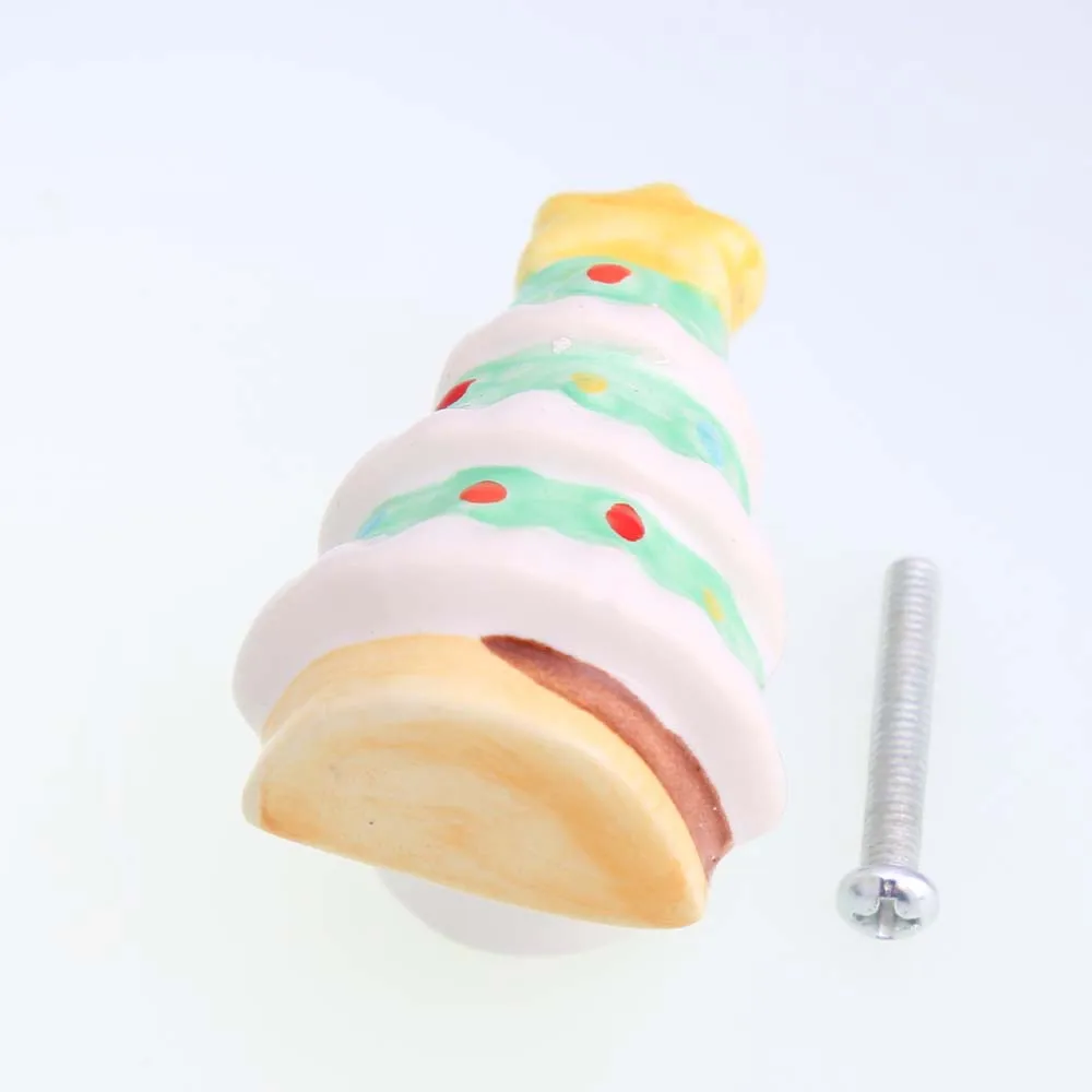 Керамические ручки для шкафа с выдвижными ящиками и рисунками из мультфильмов