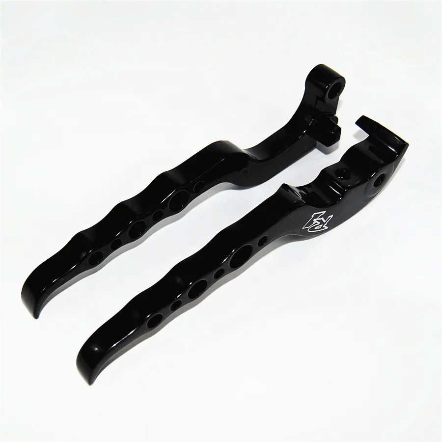Высокое качество мотоцикл Manufaction аксессуары черный выгравированы тормоза рычаги