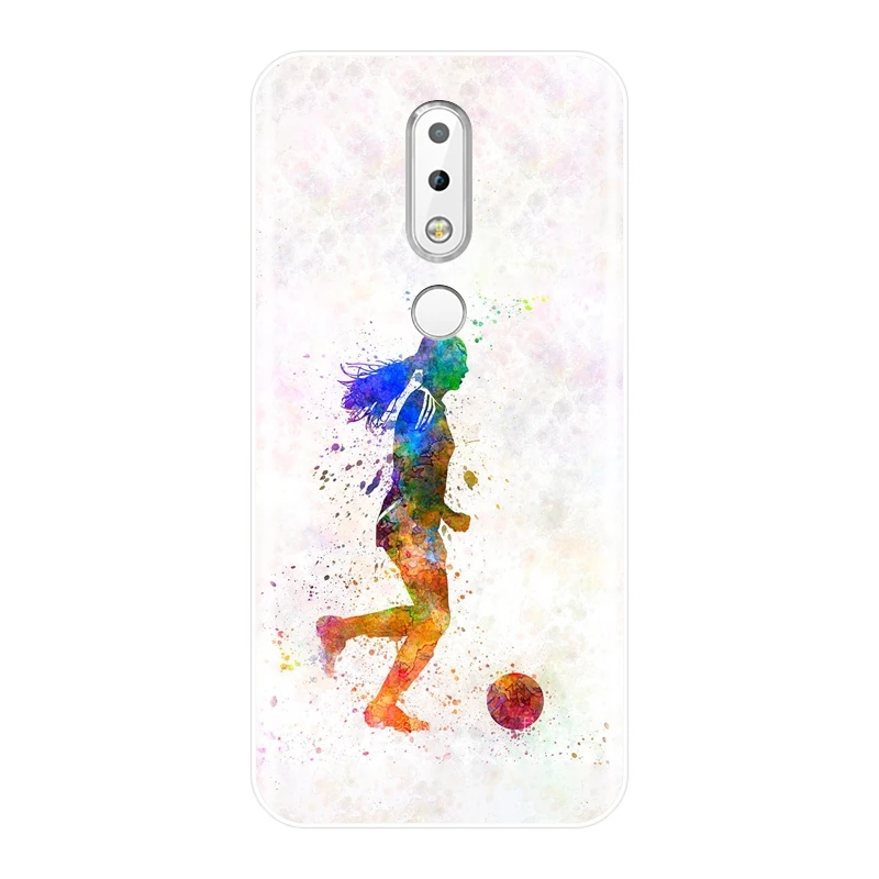 Силиконовый чехол для телефона Nokia 2 1 3 5 6 7 Plus мягкая задняя крышка 1|Бамперы| |