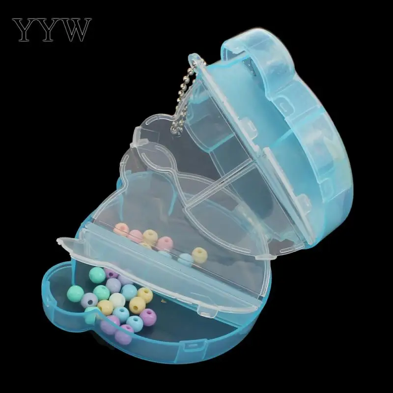 1 шт. пластиковый ящик для инструментов с изображением кошки|storage beads|tool box casebox case |