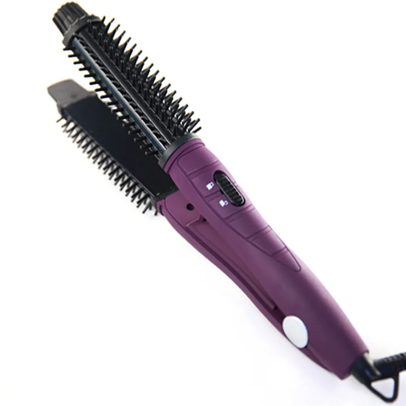 

Electric Hair Curling Iron Brush Ceramic Style Straightener Curler Hairbrush Straighter Flat Wand Comb Roller Wave Hairstyling