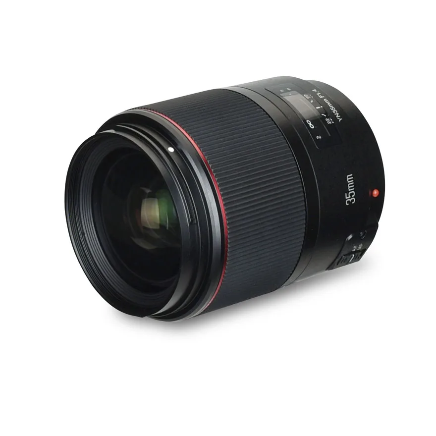 Объектив YN35mm F1.4 F1-4 широкоугольный основной объектив полная Рамка линзы для Canon DSLR камер 70D 80D 5D3 MARK II 5D2 5D4 600D 7D2 6D 5D