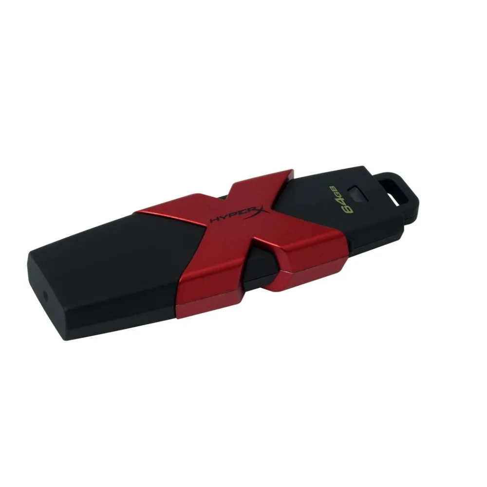 HyperX 64GB 64 GB 3.0 (3.1 Gen 1) Conector USB Tipo A 350 MB/s Color Negro/Rojo | Компьютеры и офис